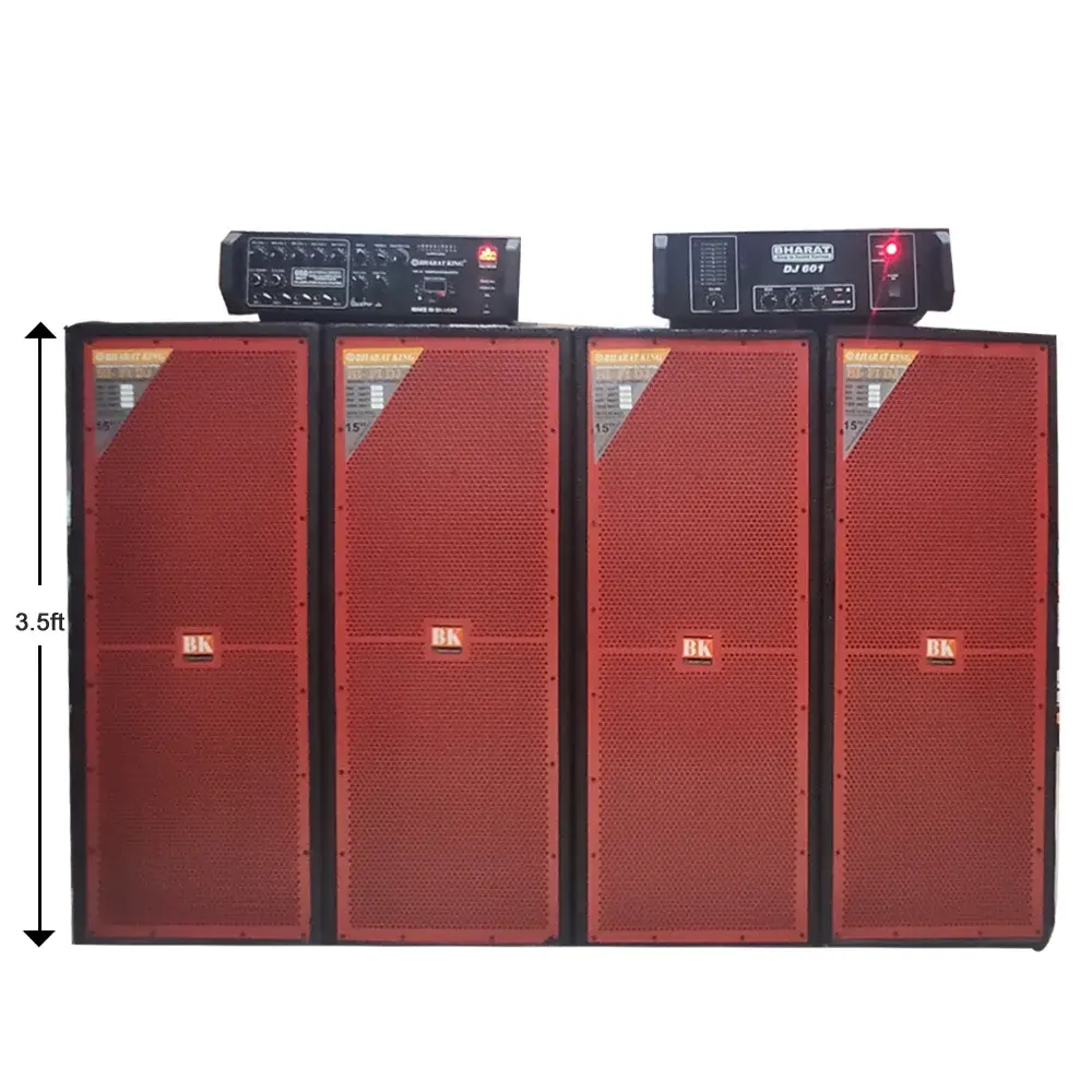 4 COLUMN ( 3.5 FT ) & 2 AMPLIFIER ( 660 WATT & 600 WATT )