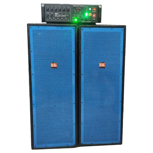 3.5 FT COLUMN PAIR ( BLUE COLOUR ) & AMPLIFIER 550 WATT