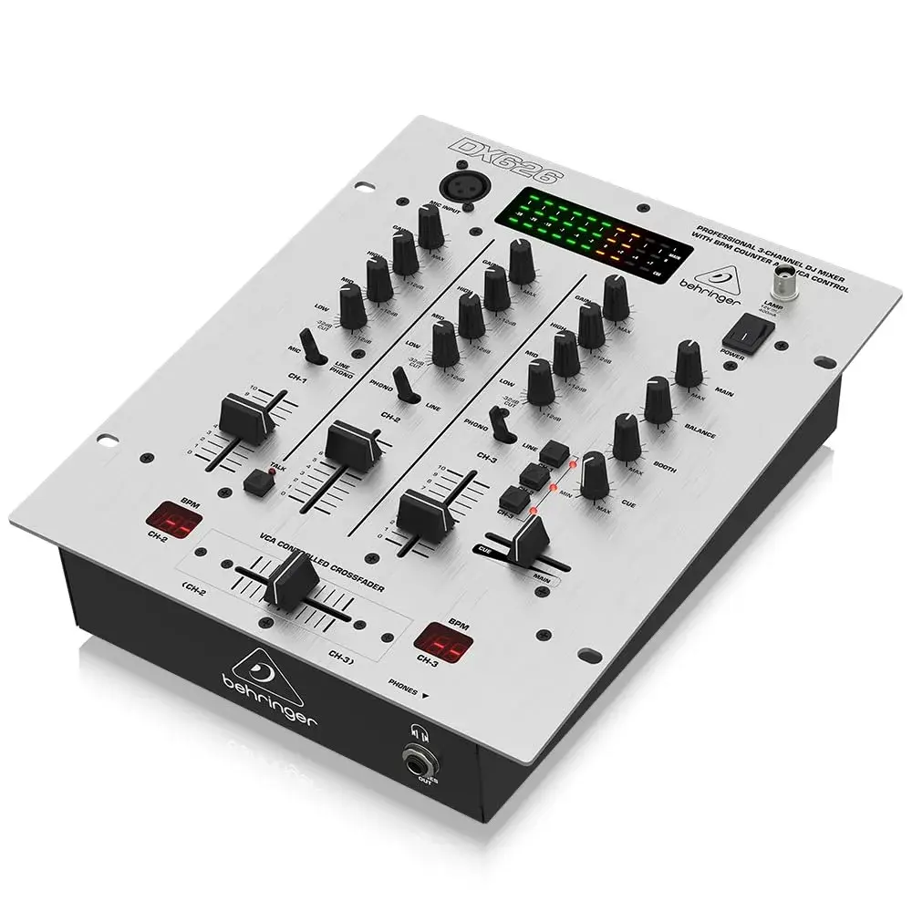 Behringer DX626 DJ Mixer (3 Channels)