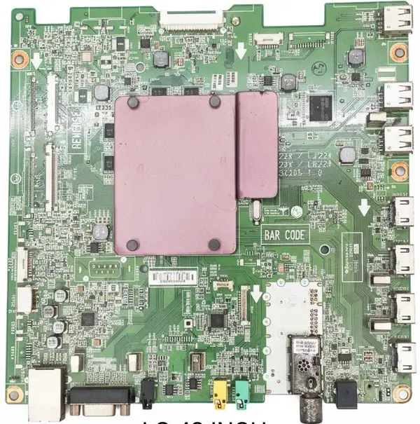 SAMSUNG UA43N5100 LED TV MOTHERBOARD