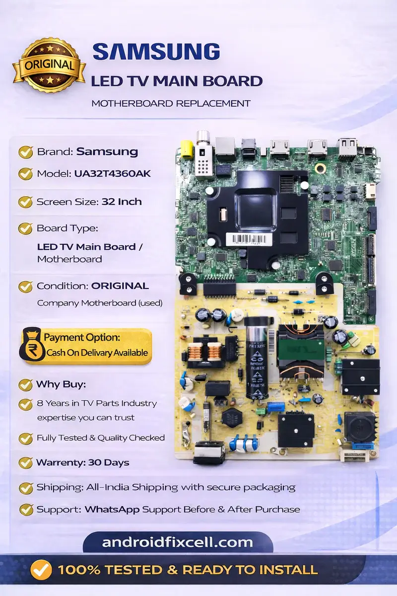 SAMSUNG UA32T4360AK LED TV MOTHERBOARD