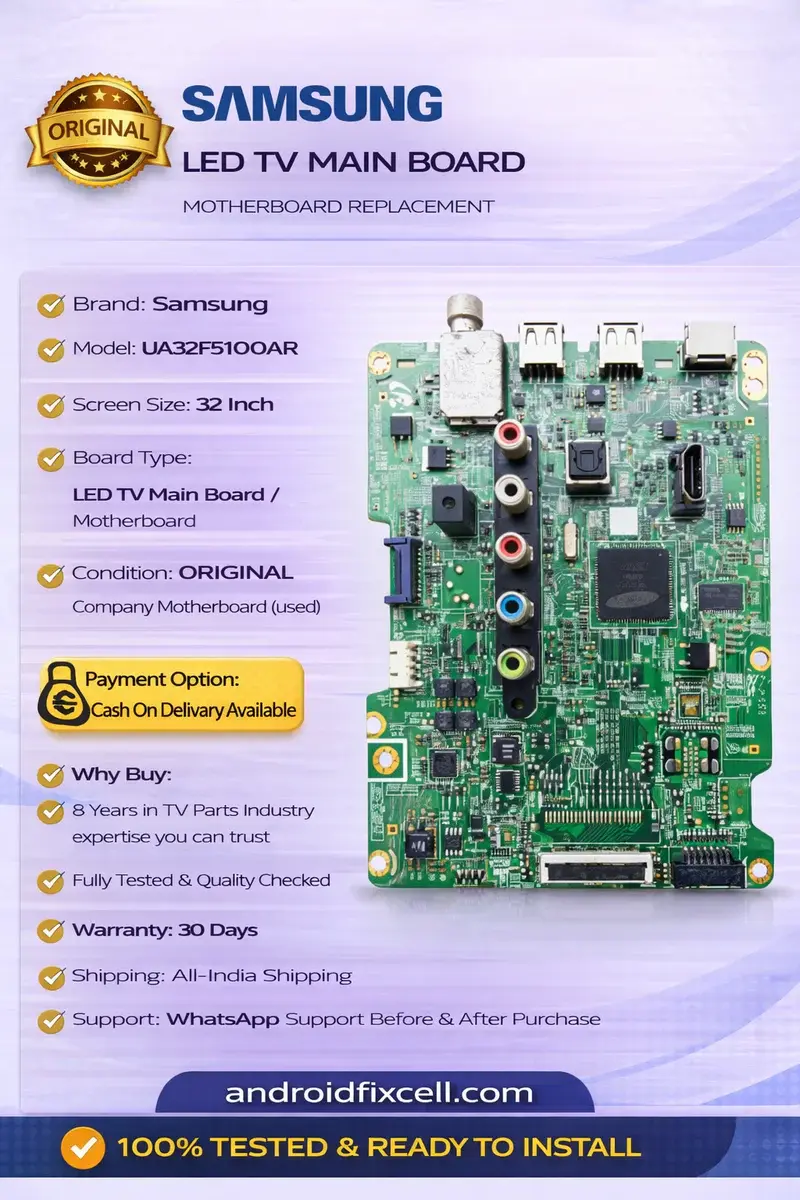 SAMSUNG UA32F5100AR LED TV MOTHERBOARD