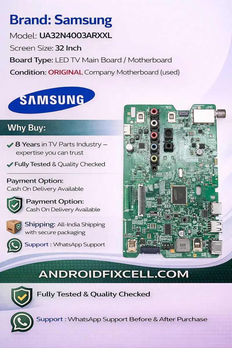 SAMSUNG UA32N4003ARXXL LED TV MOTHERBOARD