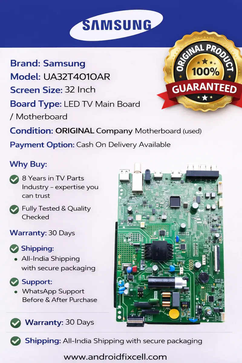 SAMSUNG UA32T4010AR LED TV MOTHERBOARD