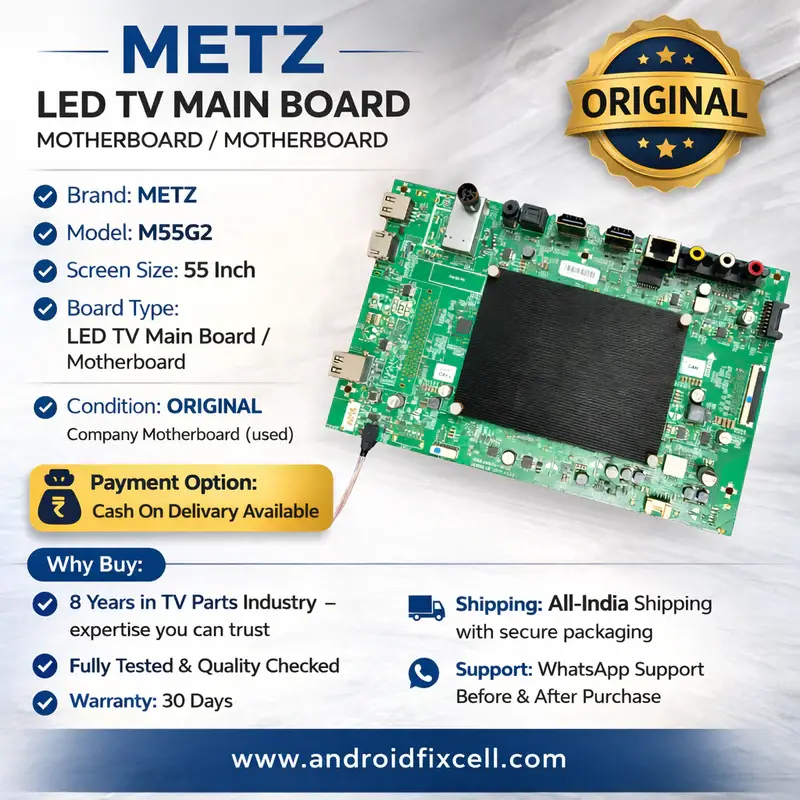 METZ M55G2 LED-TV MOTHERBOARD 55 INCH