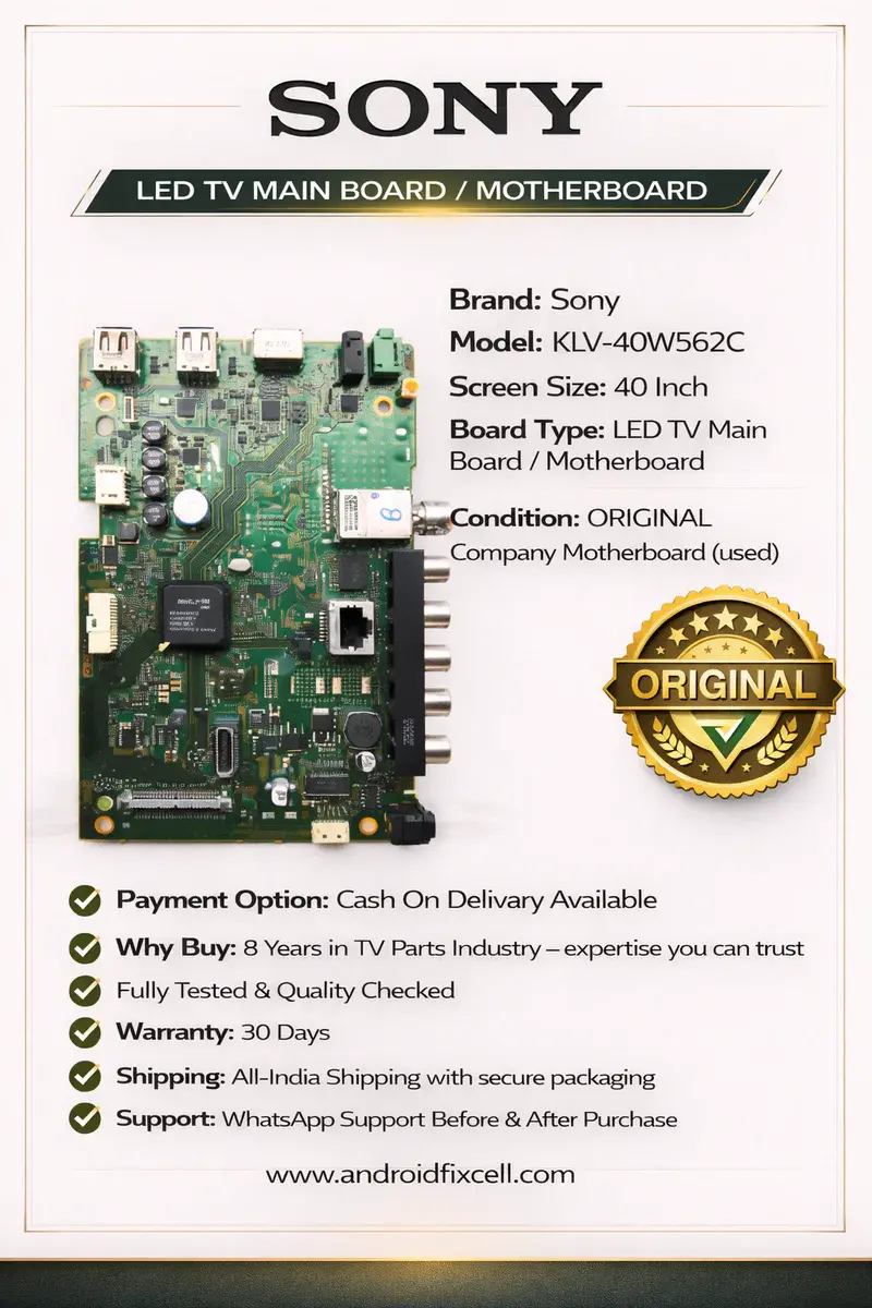 SONY KLV-40W562C LED TV MOTHERBOARD