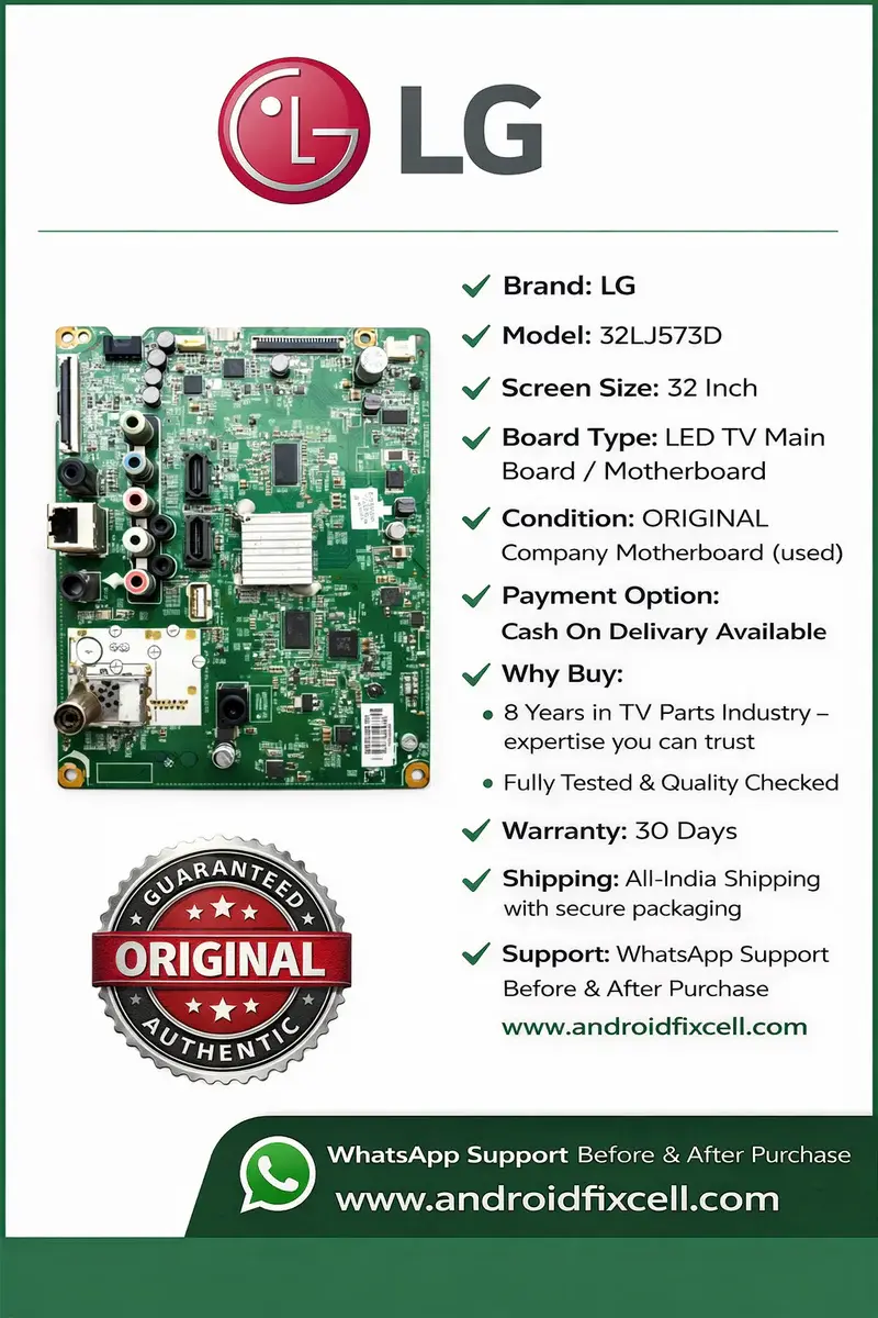 LG 32LJ573D LED TV MOTHERBOARD