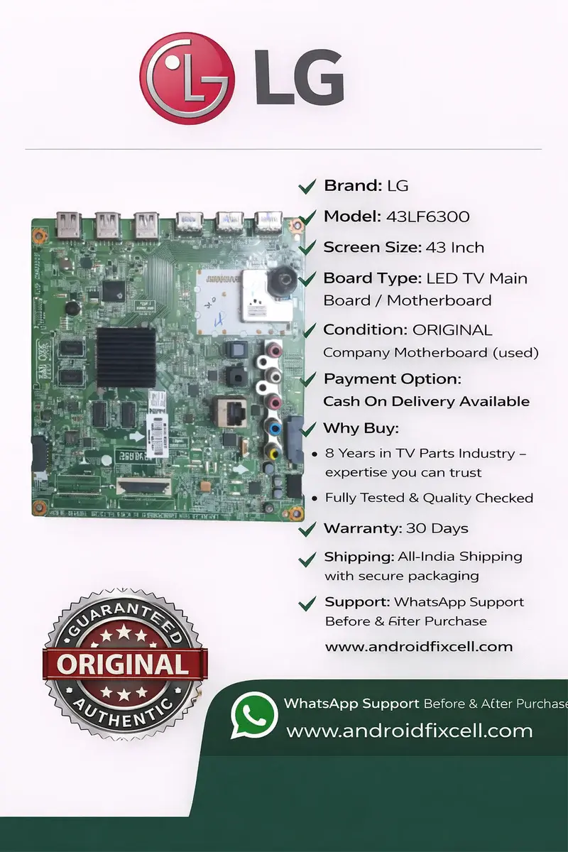 REDMI 32 INCH GOOGLE TV MOTHERBOARD MAINBOARD
