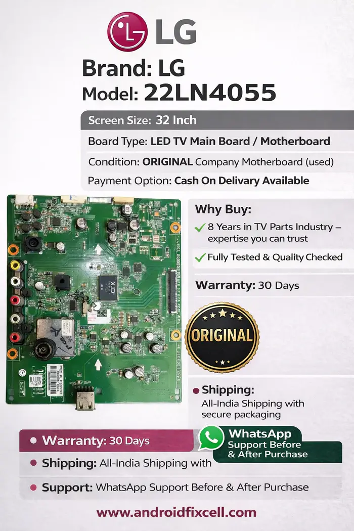 LG 22LN4055 LED TV MOTHERBOARD