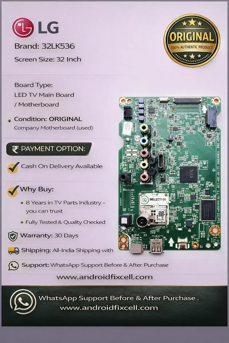 LG 43UK6360 LED TV MOTHERBOARD