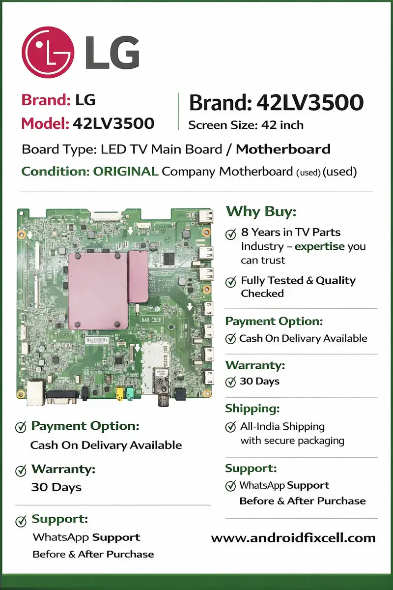 SAMSUNG UA43N5100 LED TV MOTHERBOARD