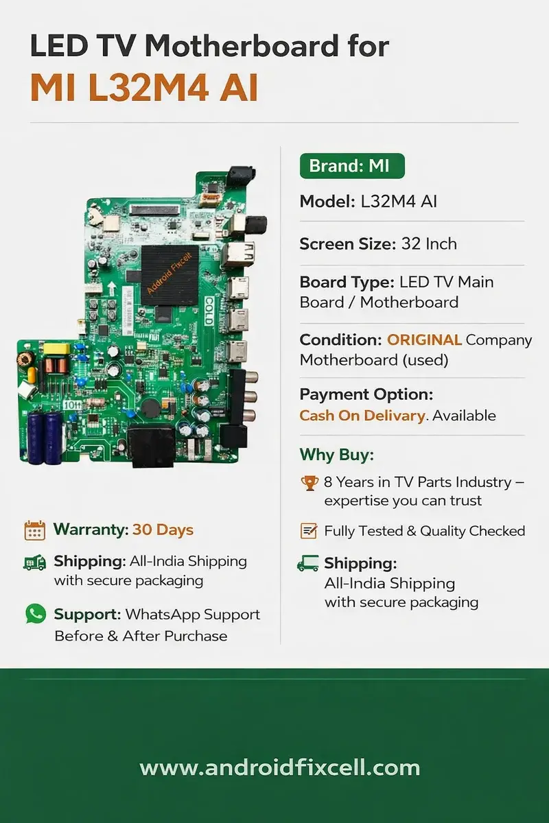 MI L32M4 AI LED TV MOTHERBOARD