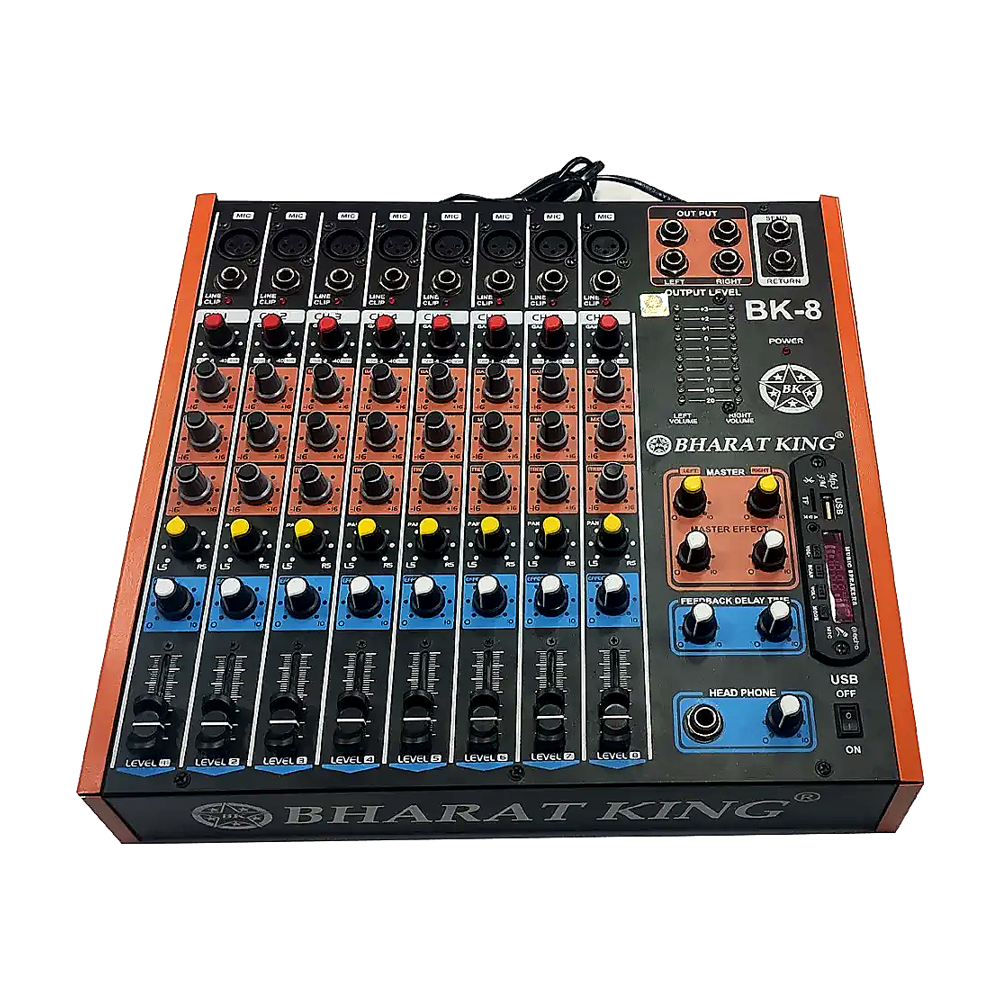 8 CHANNEL MIXER