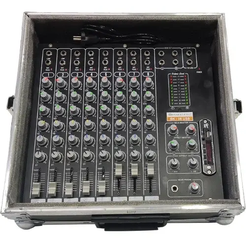 8 CHANNEL DJ MIXER WITH PETI