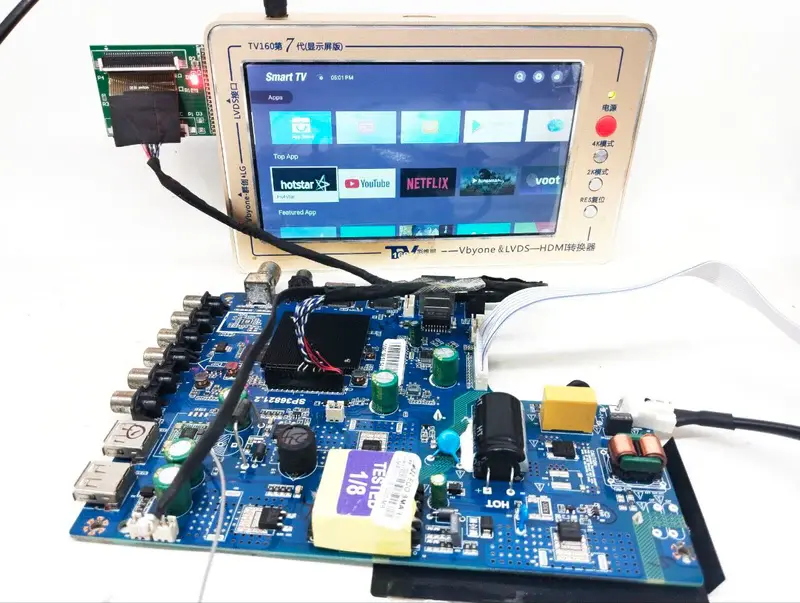 CLARION 32 Inch SMART LED TV MOTHERBOARD. PART NO:- SP36821.2 (1366*768)