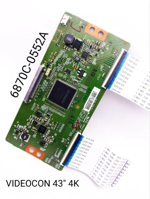 6870C-0552A VIDEOCON 43 Inch 4K LED TV T-CON BOARD
