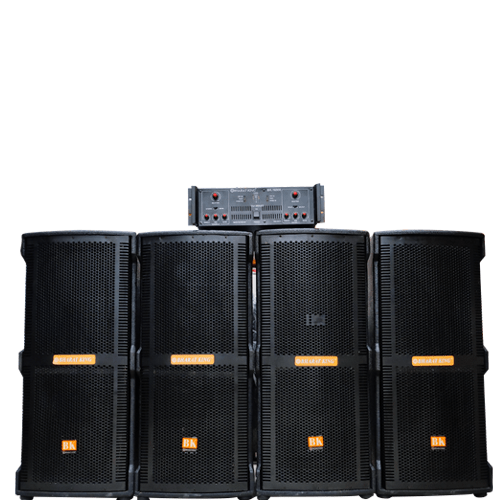 3 FT DOUBLE 12 INCH , 4 COLUMN & AMPLIFIER 1600 WATT