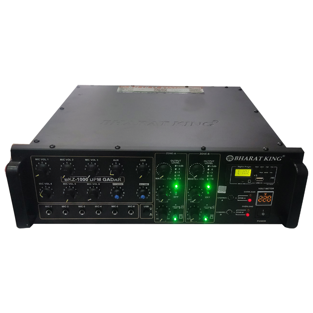 AMPLIFIER 1000 W ( 500 W + 500 W )