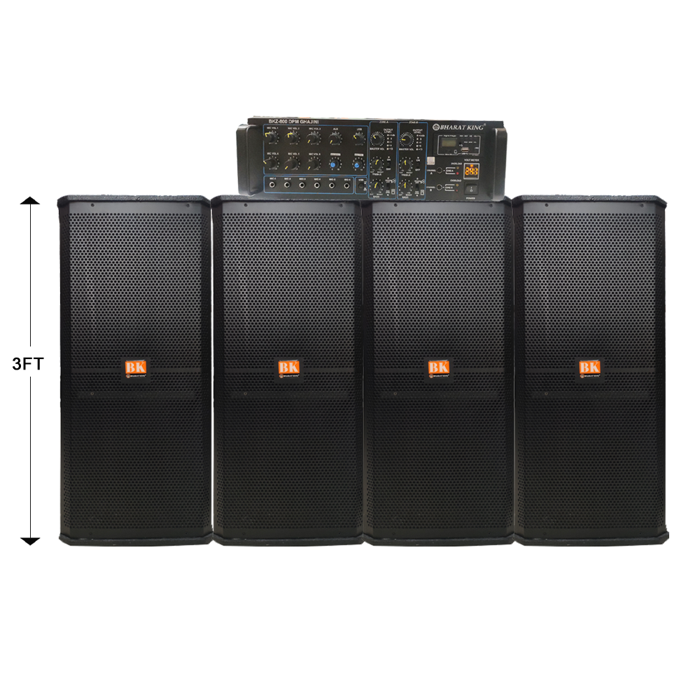 D/12 , 4 TOP & AMP 800 W ( 400W + 400W )