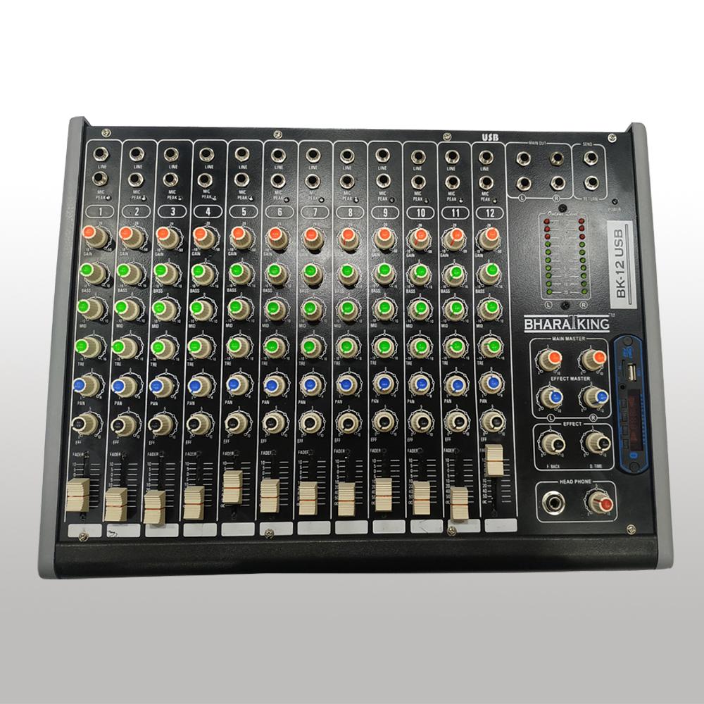 DJ MIXER 12 CHANNEL WITH USB