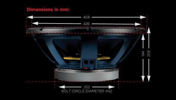 Dynamite 1800w Speaker 18X45