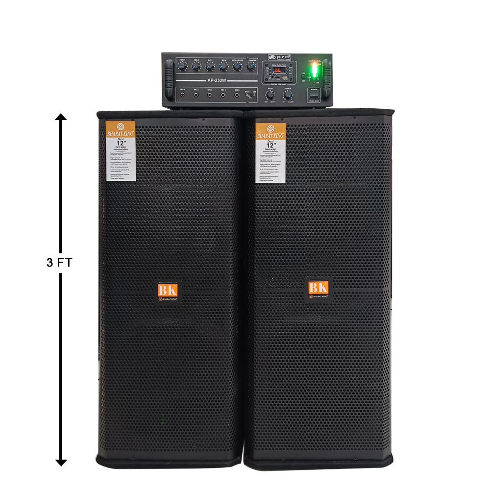 2 TOP D12 KAMBAL TOP 250 WATT BT