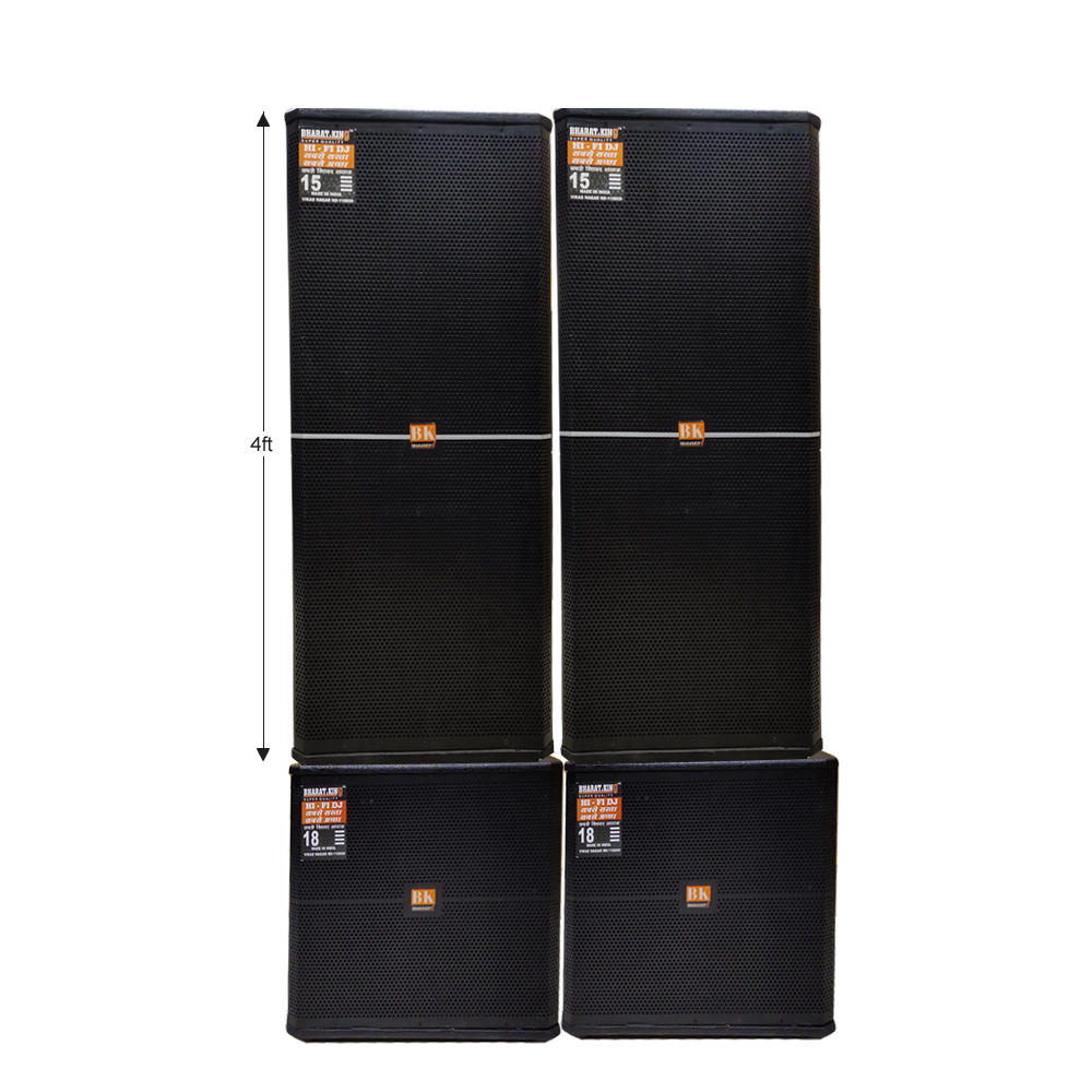 SINGLE BASS PAIR & 4 FT COLUMN PAIR