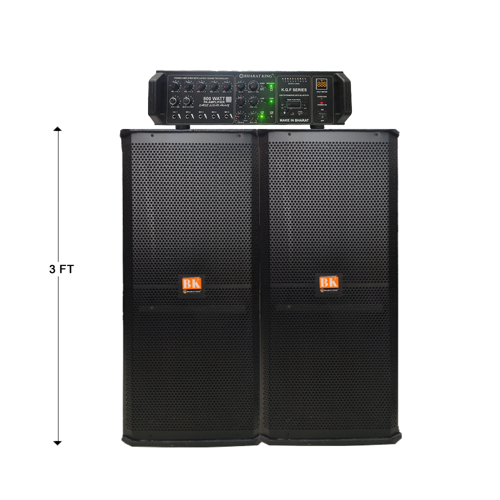 2 TOP D/12 ( 400W + 400W ) & AMP 800 W