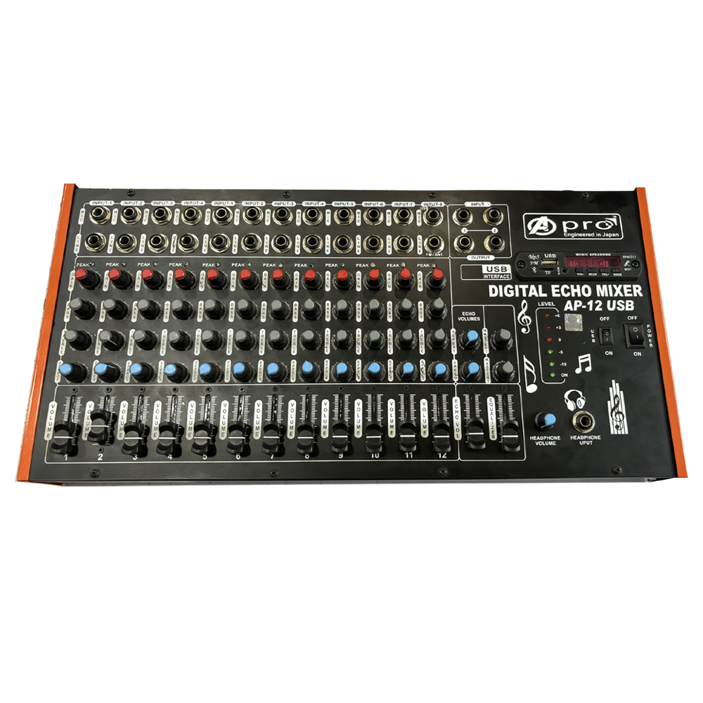 12 CHANNEL MIXER APRO