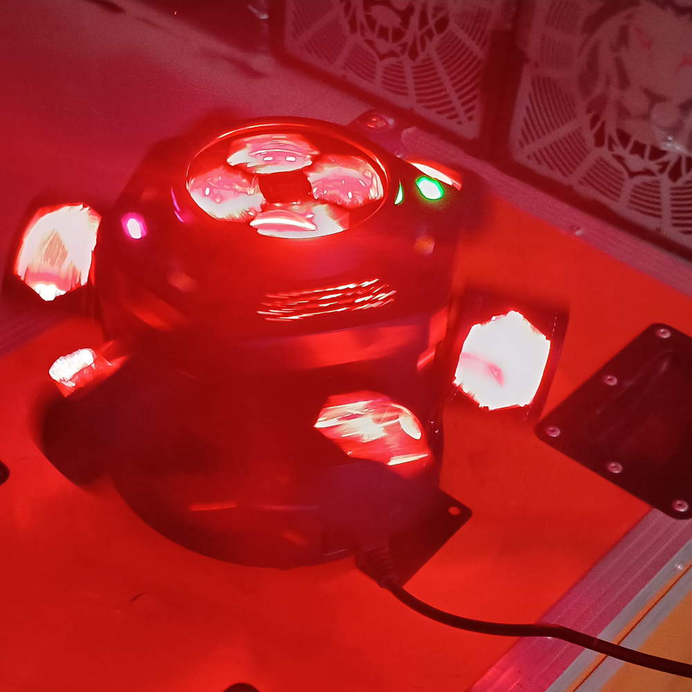 6 Arm Bee Eyes LED Beam Moving Head Light