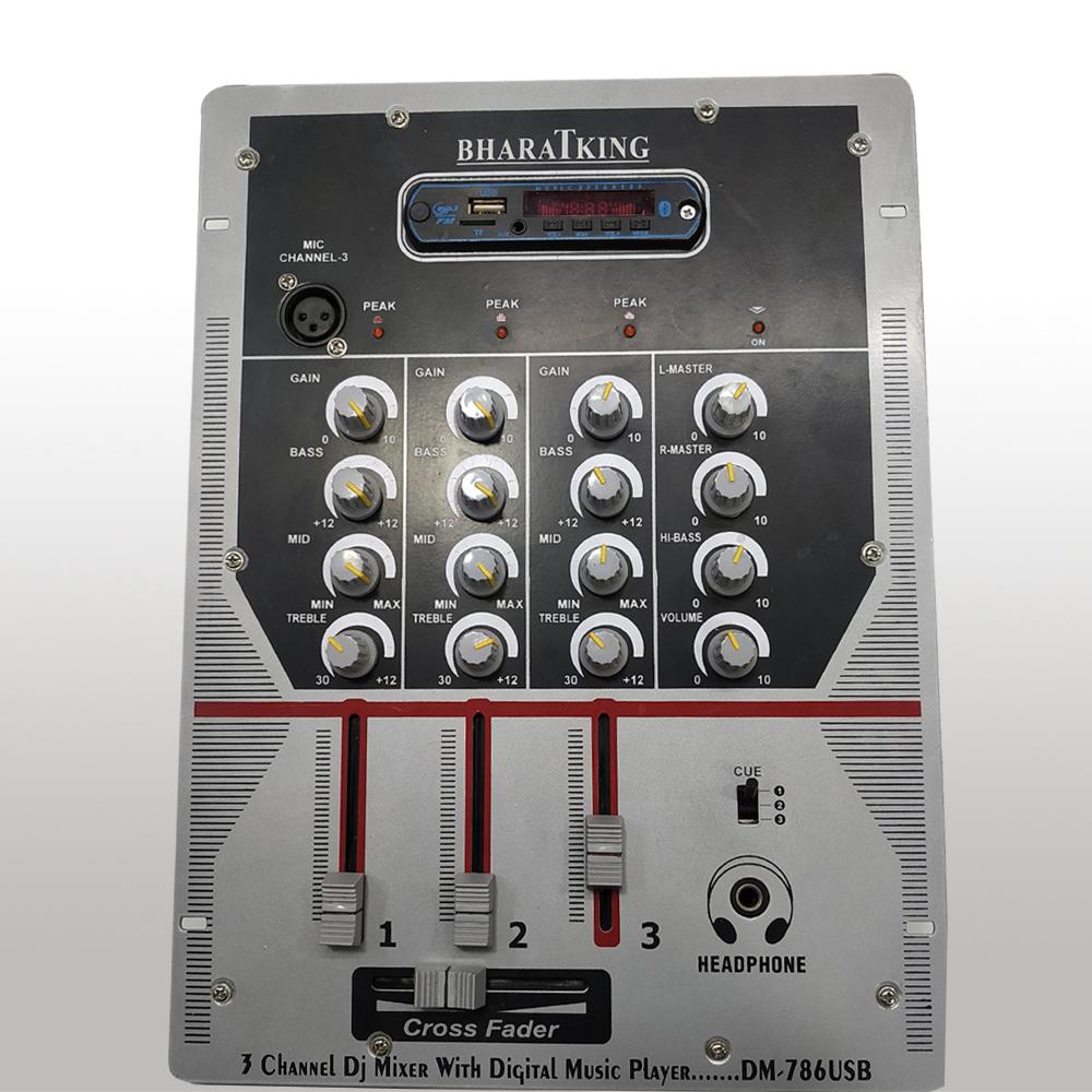 DJ MIXER 3 CHANNEL