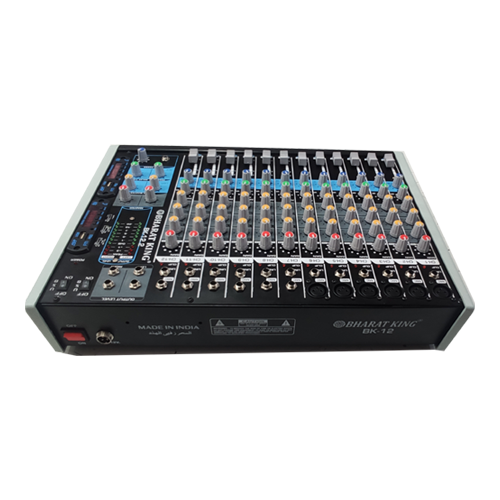 12 CHANNEL STEREO MIXER WITH DOUBLE USB