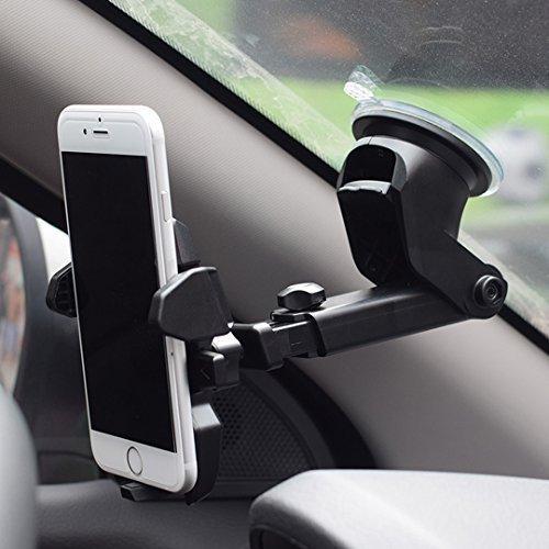 360 DEGREE ROTATING ADJUSTABLE MOBILE HOLDER STAND FOR CAR WINDSHIELD/DASHBOARD – IMPORTED CAR MOBILE HOLDER/STAND ADJUSTABLE WITH WINDSHIELD/DASHBOARD/WORKING DESK MOUNT