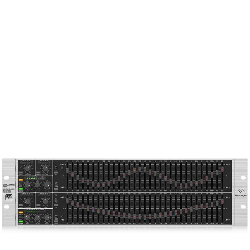 Behringer ULTRAGRAPH PRO FBQ6200HD 31-Band Stereo Graphic Equalizer