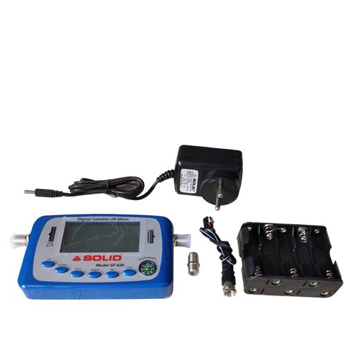 SOLID HDS2 SF-309 DIGITAL SATELLITE DB METER
