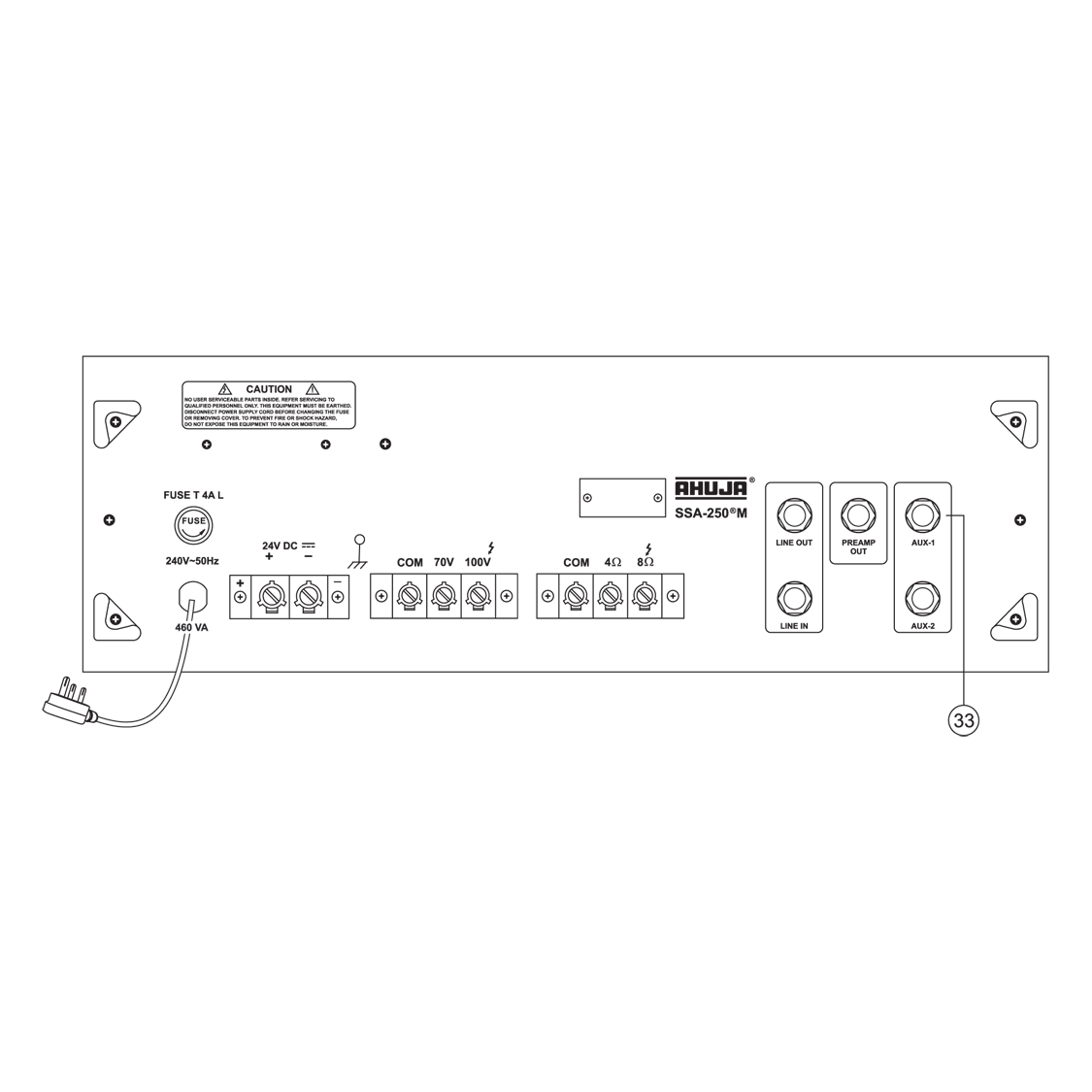Original Ahuja SSA-250M