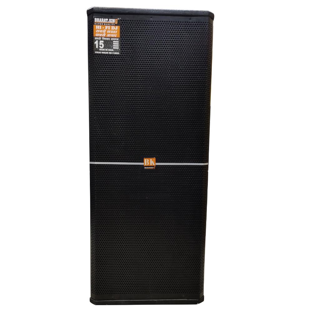 DJ COLUMN (4 FT , 15 INCH DOUBLE SPEAKER,S , 500 WATT DOUBLE MAGNATE)