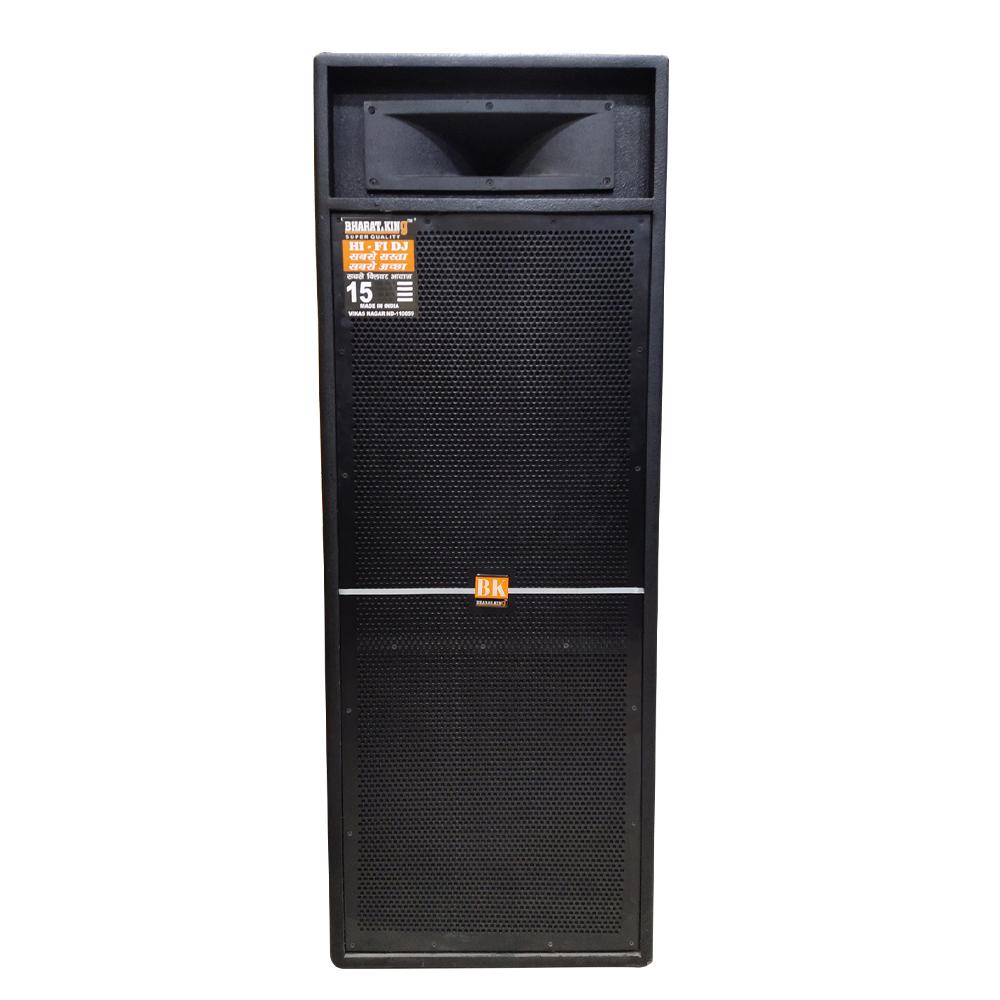 DJ COLUMN ( 4.5 FT , 15 INCH DOUBLE SPEAKER,S, 400 WATT DOUBLE MAGNATE )