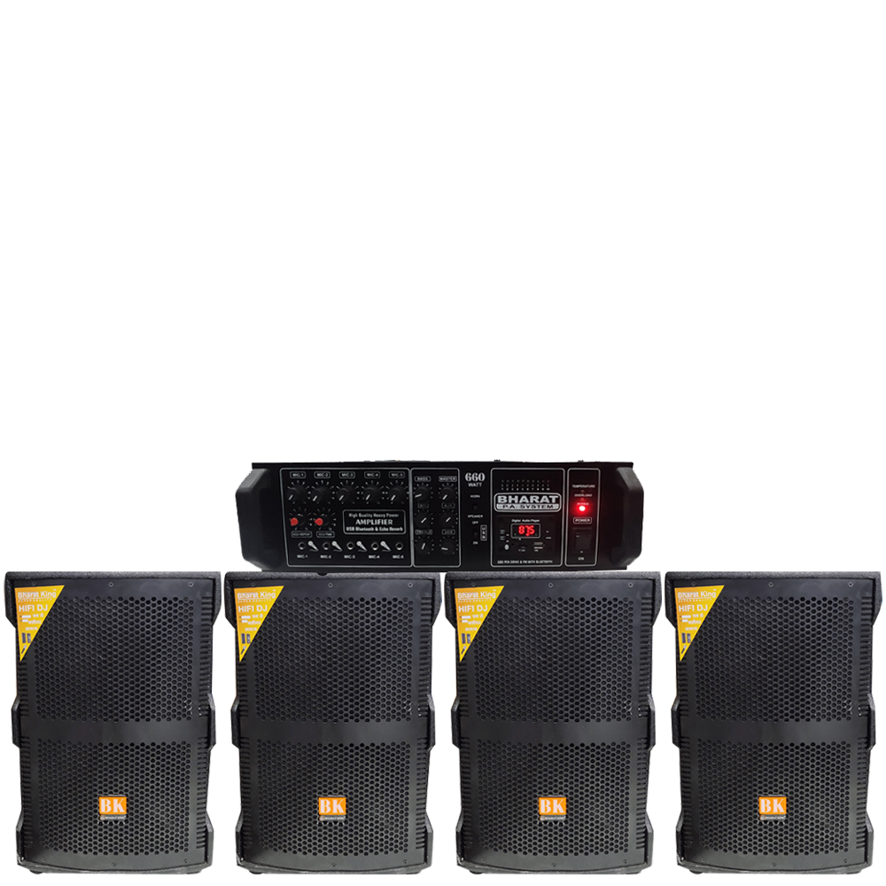 4 COLUMN & AMPLIFIER 660 WATT