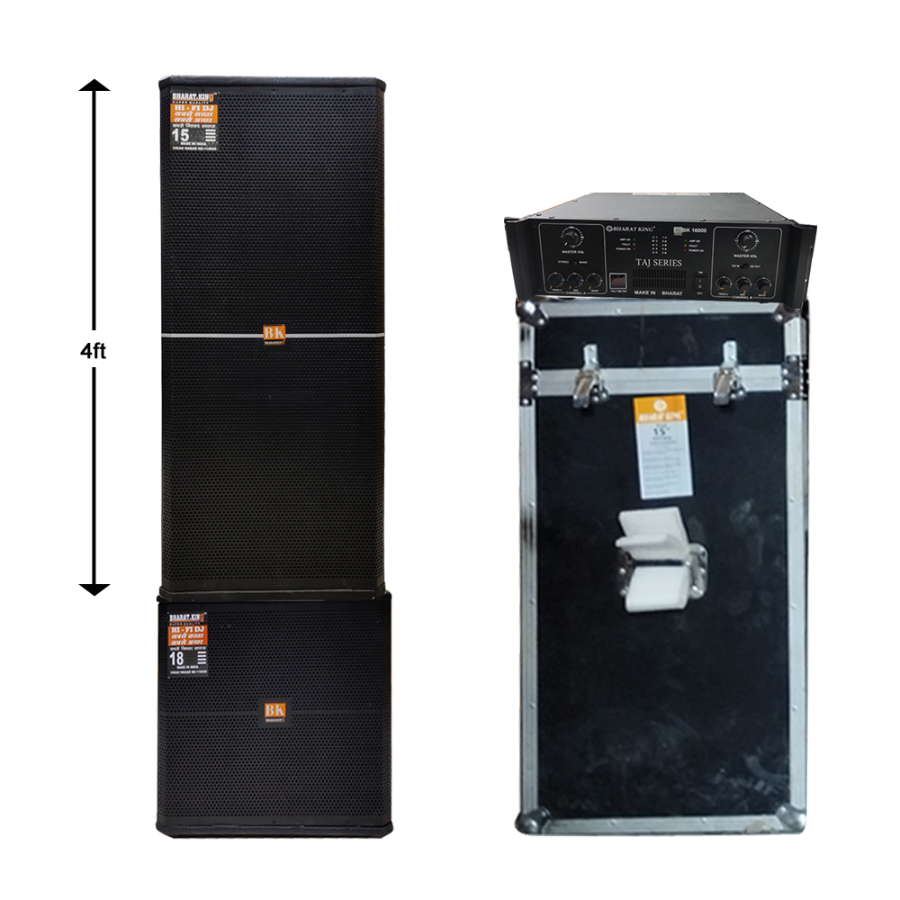 BASS 1000 W + TOP D/15 + AMP 1600 W