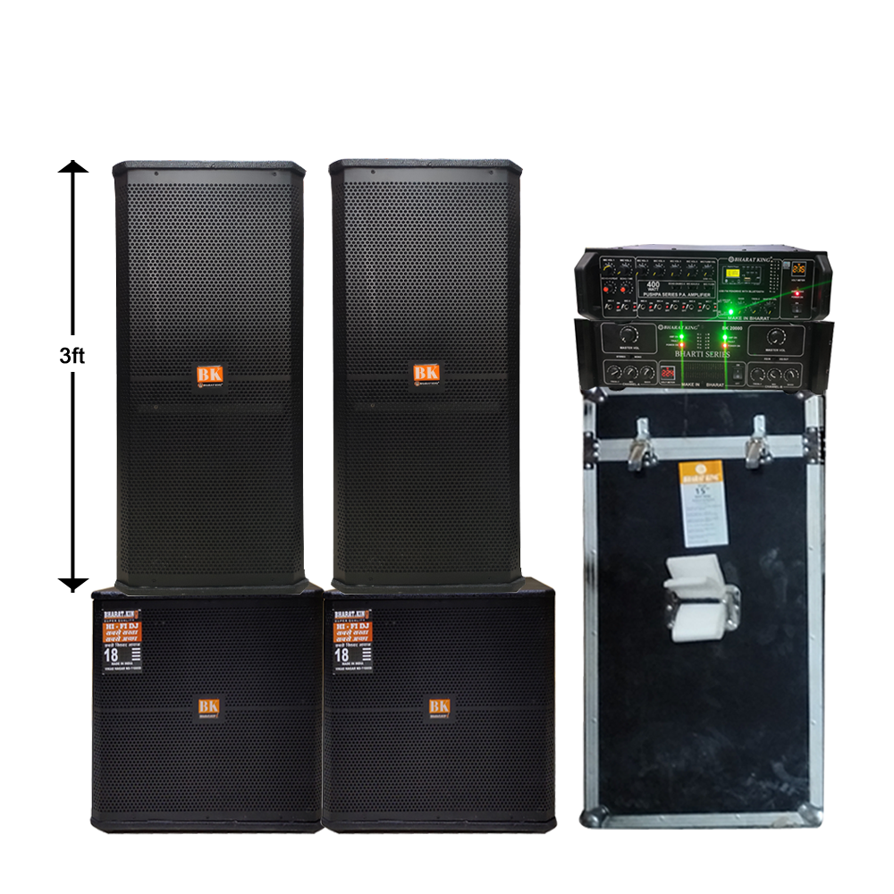 2 TOP D/12 & 2 SINGLE BASS & AMP 1600 & AMP 400