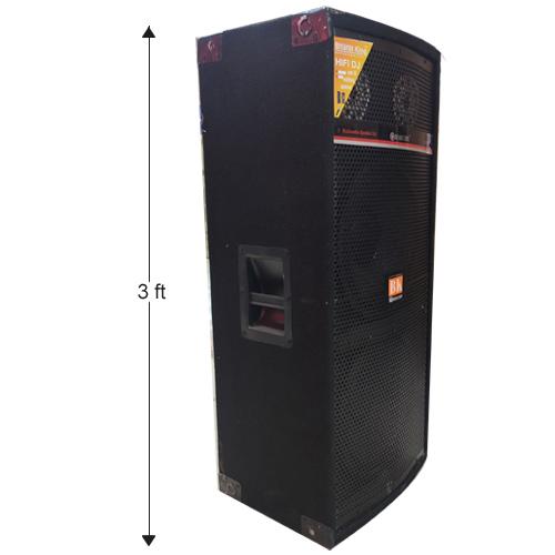 12 INCH DOUBLE SPEAKER COLUMN (135 WATT)