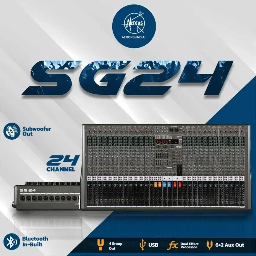 Aerons SG24 Audio Mixer