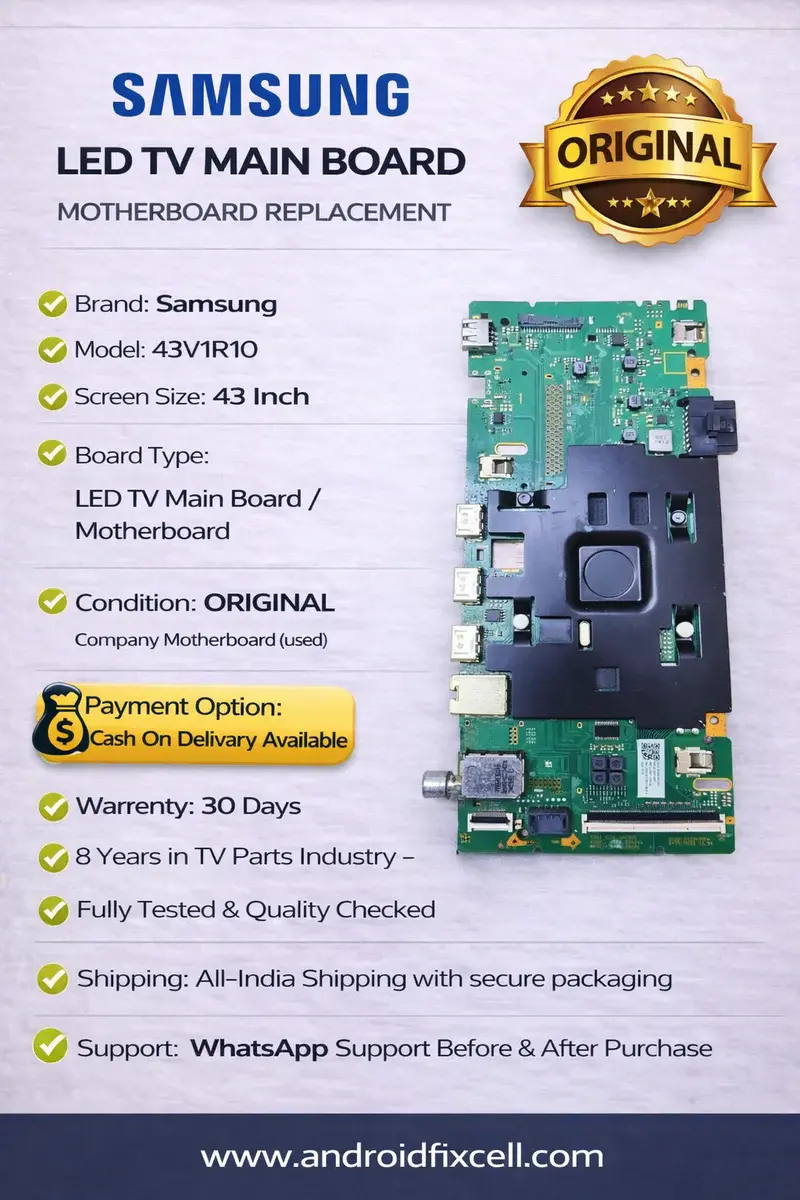 SAMSUNG 43V1R10 LED TV MOTHERBOARD