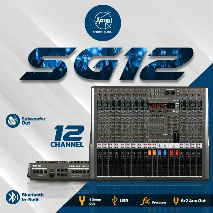 Aerons SG12 Audio Mixer