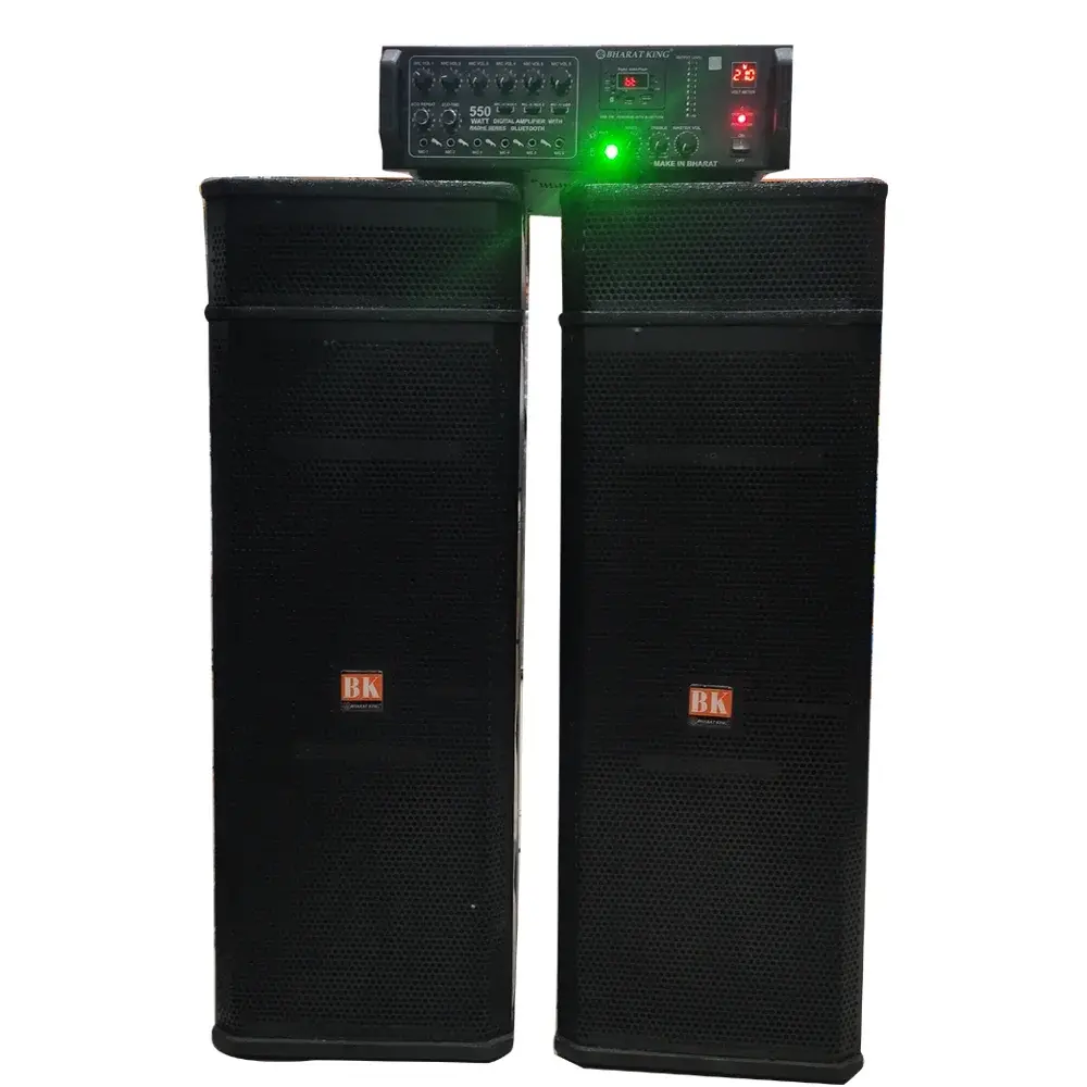 3.5 FT COLUMN PAIR & AMPLIFIER 550 WATT