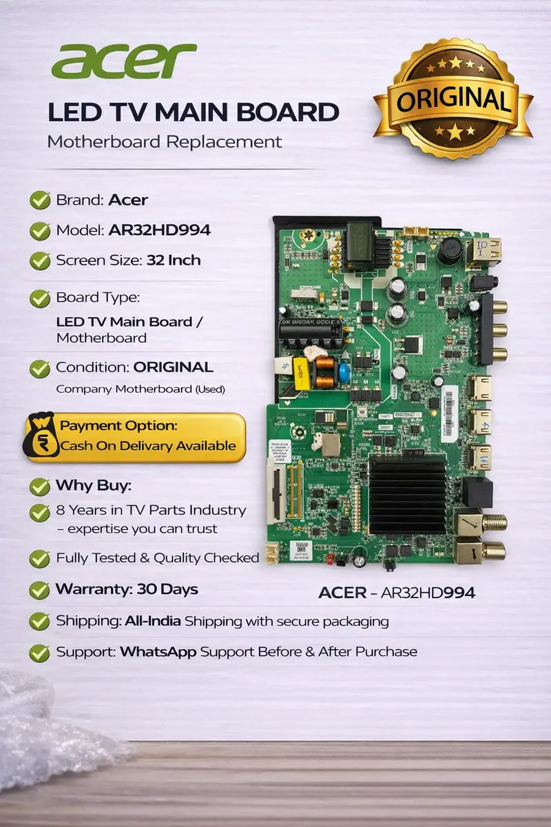 ACER AR32HD994 LED TV MOTHERBOARD