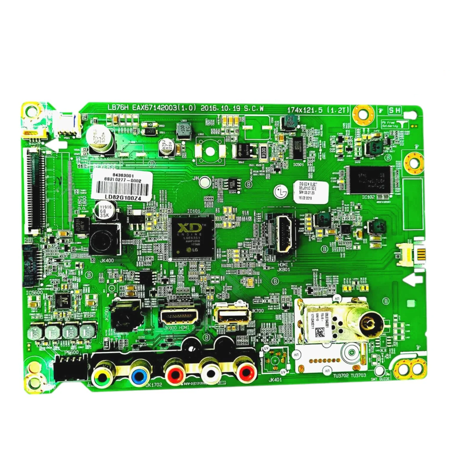 LG 32LJ525D LED TV MOTHER BOARD
