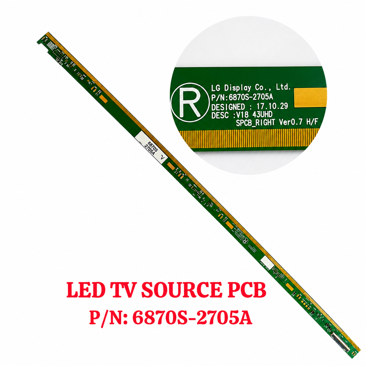 P/N:6870S-2705A LED TV SOURCE PCB