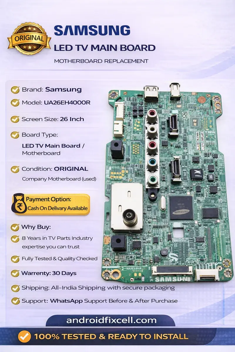 SAMSUNG UA26EH4000R LED TV MOTHERBOARD